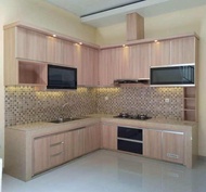 kitchen set minimalis/kitchen set murah/kitchen set Hpl