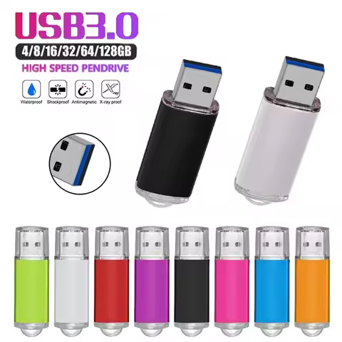 32GB Flash Drive USB 3.0 Custom Logo Hot Sale Metal 3.0 USB Flash Drive 128GB Pen Drive 8GB 16GB 32G