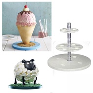 [Kesoto1] 3 Tier Cake Stand Cupcake Stands Cupcake Stand for Event Graduation Parties