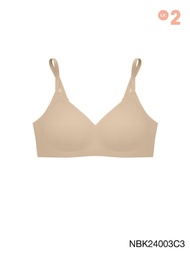 [Online Exclusive] Sabina Soft Collection Level 2 เสื้อชั้นใน ไร้ตะเข็บ ไร้โครง รหัส NBK24003C3 - สี