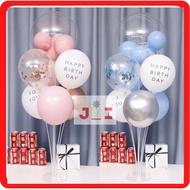 JMI Balloon Table Stand Balloons Holder with 1 set