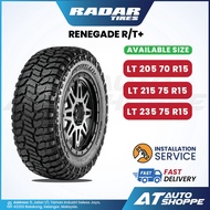 Radar Renegade RT+ 15" Tyre LT 205 215 235 70 75 R15 4X4 4WD Tire (1 Piece) Offroad