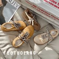 Retro German Training Sneakers Women Spring Niche Ugly Cute Shoes Student Party Casual Sneakers Wome