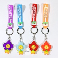 GANTUNGAN UPSET DUCK FLOWERS KEYCHAIN / UPSET DUCK FLOWERS KEYCHAIN