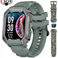 LIGE 2024 Men Casual Watches GPS 5ATM Depth Swim Waterproof Heart Rate Blood Pressure Outdoor Sports Fitness Tracker Health Monitor watch for man For Android IOS + Box