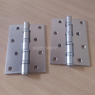 Paket 6 Pasang Engsel Pintu Kayu Engsel 5 Inci 5" Inch Tebal 25mm Gomeo Engsel Baut Lubang 5in Pintu