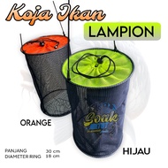 Koja 2 rings - Shrimp Koja - Fish Koja - Fishing fish container - lantern shaped koja - fishing rod