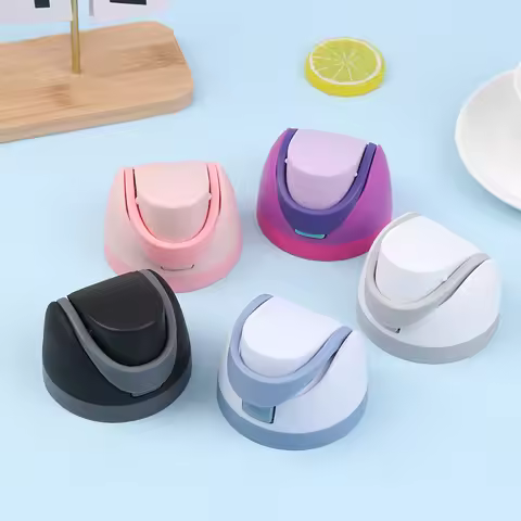 1Pc Replacement Cap No Water Leakage One Button Water Bottle Top Cap One Button Water Bottle Top Lid