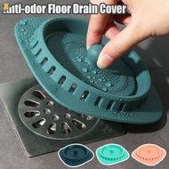New Creative Floor Drain Deodorize Cover Washbasin Drain Hair Catcher Silicone Sink Drain Strainer F