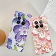 MOP Case Realme 13 Plus Compitaibel With Fl0wers Cute - Softcase Silicone Procamera - Latest Case - 