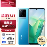 vivo T2x 8GB+256GB 雾蓝 天玑1300高跑分强芯 6000mAh巨能量电池 44W闪充 144Hz高刷屏 5G 游戏 拍照 手机