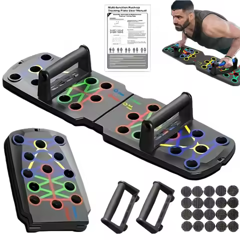 Portable Multifunctional Push-up Board - Fitness and Muscle Training Device Home Workout Set Foldabl