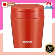 Tiger Magic Flask Vacuum Insulated Soup Jar 300ml Thermal Bento Box Wide Mouth Round Bottom Chili Red MCL-B030-RC Tiger