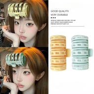 Popular Korean Fashion Eight Letters Bangs Styling Hair Curler Spiral Fluffy Self-adhesive Homemade 
