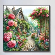 2025 New Style Cross Stitch Dream Cabin Printed Cross Stitch Hand Thread Embroidery diy Beginner Sim