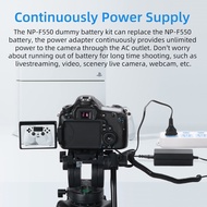 【In-Demand Item】 Kingma Np-F550 With Ac Power Supply Adapter For F550 F750 F970 2500c 1500c Camera