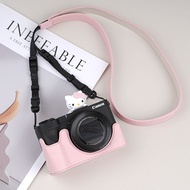 Suitable for Canon R50V Protective Case V1 Base R50 Camera Bag PowerShot V1 Leather Case R10R100 Acc