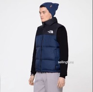 The North Face 1996 Nuptse Down Vest 經典戶外防水保暖羽絨連帽背心棉服馬甲