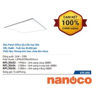Nanoco 24W Office LED Panel Light - NPL30603, NPL30604, NPL30606