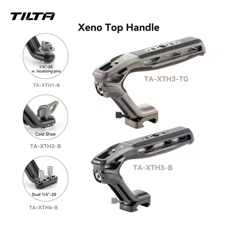 TILTA Xeno Top Handle TA-XTH compatible withSony FX3 FX30 Camera Cage ACCESSORIES Cold Shoe 1/4"-20 