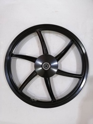 SPORT RIM SYM E BONUS 110 ( WITH BEARING & BUSH) 1 PASANG BLACK-YP66