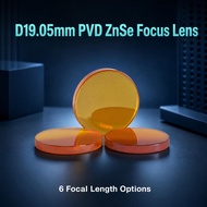 Clarvis D19.05mm 0.75 Inch PVD ZnSe CO2 Laser Focus Lens 10.6um for Laser Engraving Cutting Machine 