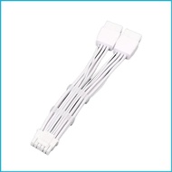 UTAKEE 12VHPWR Graphics Card Cable Double 8PIN to 16PIN 12+4Pin GPU Extension Cable Featuring Stylis