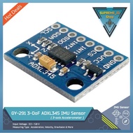 GY-291 3-DoF ADXL345 IMU Sensor (High Resolution 3-axis Accelerometer) Arduino