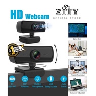 ZITY 4K HD Webcam with Tripod – Auto Focus Camera, Digital Privacy Cover for Streaming & Video Calls
