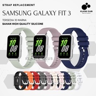 (GoodSeller) Samsung Galaxy Fit 3 Silicone Strap Replacement Strap Samsung Fit 3 Colorful Hooks