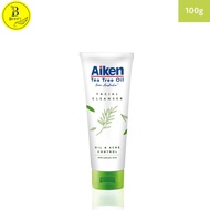 Aiken Tea Tree Oil Facial Cleanser 100g | Rich & Gentle Foam