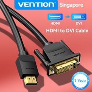 Vention HDMI To DVI Cable 1m 2m 3m 5m DVI-D to HDMI Cable Adapter DVI D Converter