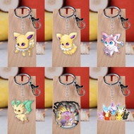 Pokémon Eevee Transparent Acrylic Keychain