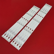 NEW 8PCS LED Backlight Stips For TCL 55" TV 55D2900 L55E5800A-UP D55A620U B55A658U D55A660U B55A558U
