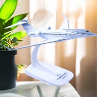 [fireflowerM] 1PCS Gulfstream G650 Aircraft Diecast 1/200 Scale Airplane Model Planes G650ER Airplan