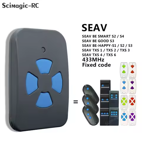 Hand Transmitter SEAV TXS1 TXS2 TXS3 TXS4 TXS6 BE HAPPY-S1 HAPPY-S2 HAPPY-S3 SMART S2 S4 433.92MHz F