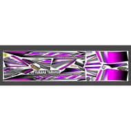 UNGU Yamaha f1zr 2004 custom purple pink striping