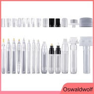 Set of 14 Fillable Blank Paint Touch Up Pen Markers Refillable Paint Pen Clear Empty Markers Empty Paint Tube nancyeden
