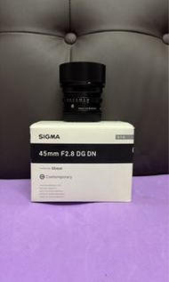 完美無瑕 全套有盒 香港行貨 Sigma 45 45mm F2.8 DG DN L Leica T Mount