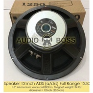 Speker Speaker ADS 12 inch 12 inci FULL RANGE ADS 1250