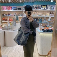 MS0768 Prada Grace Luxe Milano Tote Bag Smooth Calfskin Navy x PHW 普拉達 米蘭 可調節肩帶 托特包 光滑牛皮 軍藍色 銀扣