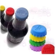 [SG] [FREE SHIP] 1 Piece Beer Savers Bottle Silicone Cap Reusable Cover Lid Helps Retain Gassy Fizzy