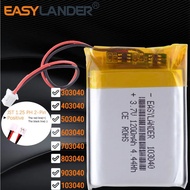 JST MX 1.25 2pin 103040 303040 403040 503040 603040 703040 80304 li-ion Lithium Polymer LiPo batteri