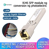 Gigabit RJ45 SFP Module 1000Mbps SFP Copper RJ45 SFP Transceiver Module Compatible with Cisco/Mikrot