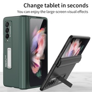 GKK Case For Samsung Fold3 Fold 3 Magnet Kick Stand Case (NOT INCLUDING PEN)