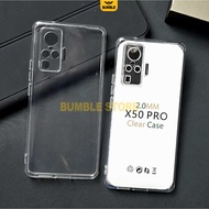 Bumble - Vivo X50 Vivo X50 Pro Vivo X60 Vivo X70 Pro Vivo X80 Vivo X80 Pro Softcase Clear Case Benin
