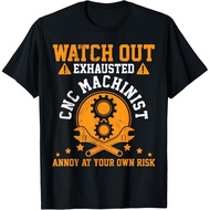 CNC Machinist T-Shirt - Funny Shirt  Tee T-Shirt