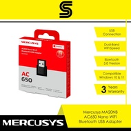 MERCUSYS MA20NB AC650 Nano Wi-Fi Bluetooth USB Adapter