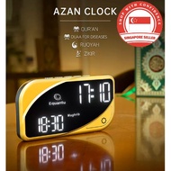 [SG SELLER] Digital Azan Clock: Full 30 Juz Al-Quran, Tasbih, Zikir, Ruqyah, Rakaat Counter Prayer