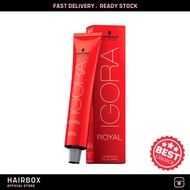 SCHWARZKOPF IGORA Royal Permanent Hair Colour Cream - 60ML (HB)